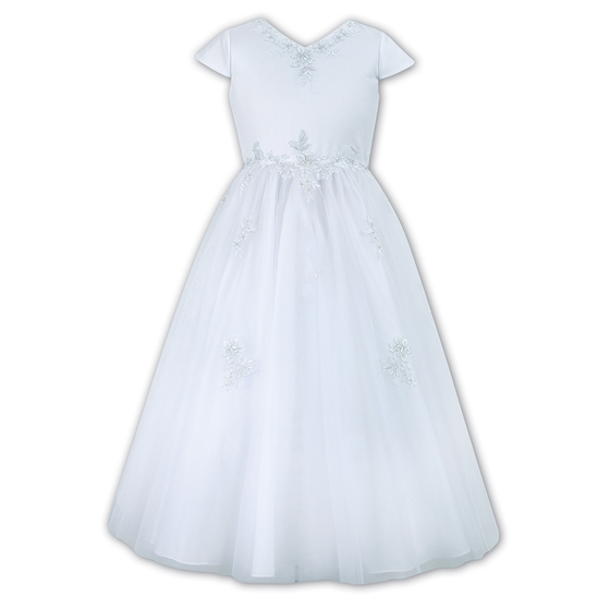 Sarah Louise Ceremonial Ankle Length Communion Dress 90012